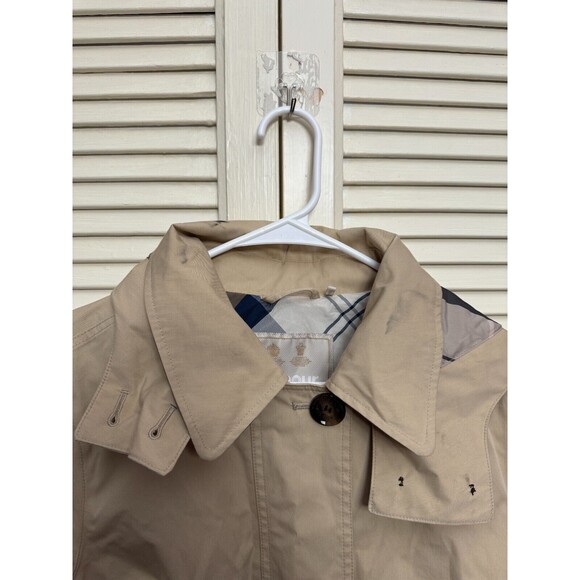 Barbour Women's Hebrides Waterproof Hooded Jacket size 8 - MARKED, NEED WASH - Picture 6 of 11